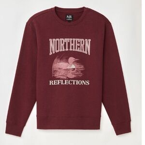 BNWT Northern Reflections Heritage Loon Crewneck